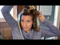 Short hair tutorial using the wand