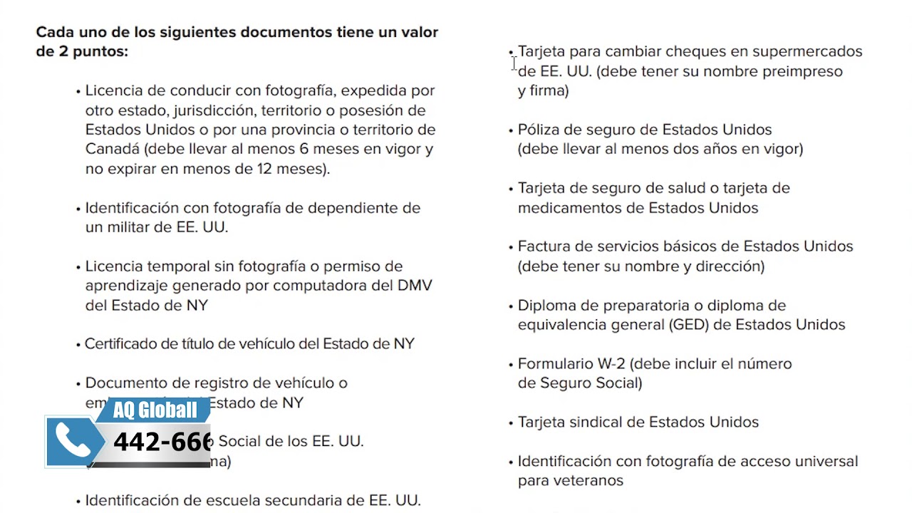 Parte 5 - Video del manual de conductor de New York en español 2019