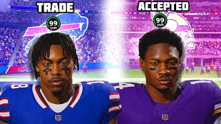 What if Justin Jefferson and Stefon Diggs traded Careers 