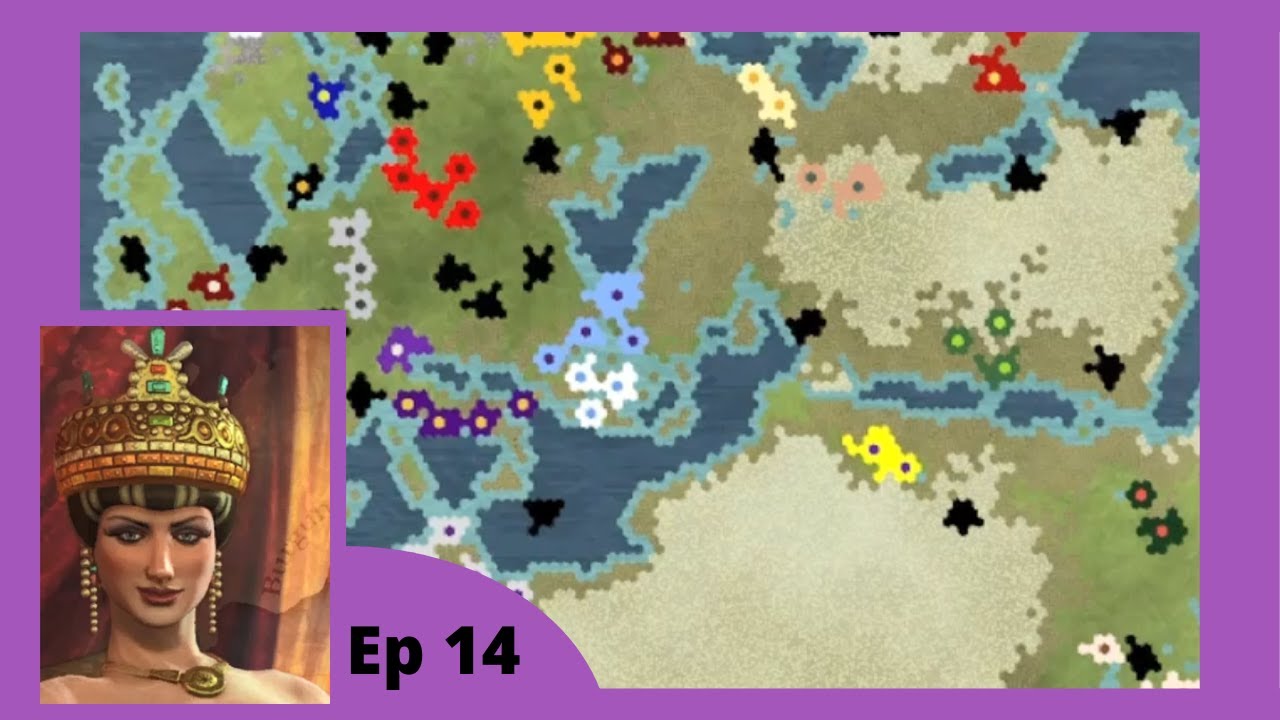 Civilization 5 W/ Civ Leader Traits Mod | Sven's Europe Map Mod | Byzantium, Theodora Episode 14