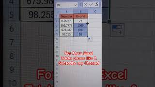 How To Use Round Formula In Excel # Best Excel Trick # Complete Knowledge of Excel # MS Excel # MIS