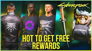How to get Free Rewards in game! Katana, Jacket & More - Cyberpunk 2077 How to get Free Rewards in game! Katana, Jacket & More - Cyberpunk 2077