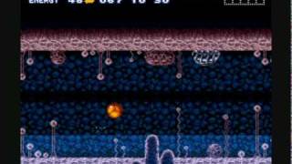Super Metroid speed booster, morphball, and water screenshot 5