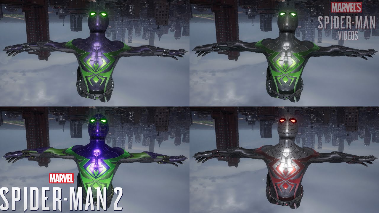 Marvel's Spider-Man 2 - Purple Reign Suit & Styles Showcase