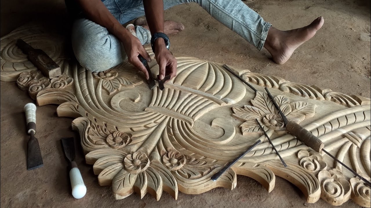 Box Bed Kalsa Design 🥰 बहुत ही पेयार से बनाया हु जरूर देखना ✓ Wood Carving Design 