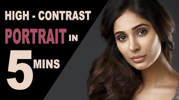 Instant contrast with the power of luminosity masks or how to use them for your portrait work.