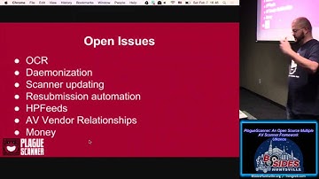 Track206 PlagueScanner An Open Source Multiple AV Scanner Framework Utkonos