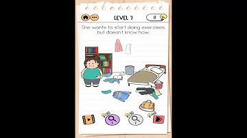 Brain Test 2 Tricky Stories FITNESS WITH CINDY Level 7 Walkthrough