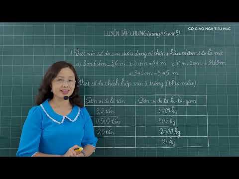 Video TOÁN 5. LUYỆN TẬP CHUNG (trang 48 SGK toán lớp 5) - youtube