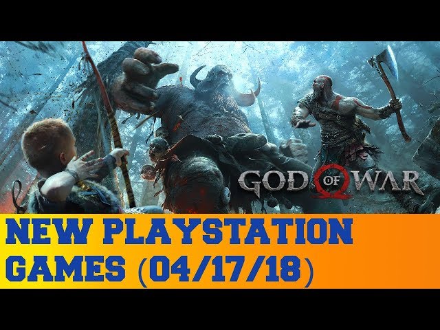 New PlayStation Games for April 17th 2018