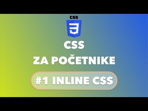 CSS za pocetnike - #1 Inline CSS