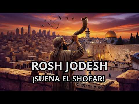 🕎ROSH CHODESH THE SHOFAR SOUNDS (START OF NEW HEBREW MONTH with SHOFAR SOUNDS AND HEBREW PRAISE)