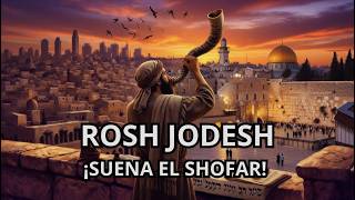 🕎ROSH JODESH SUENA el SHOFAR (INICIO NUEVO MES HEBREO con SONIDOS de SHOFAR Y ALABANZA HEBREA)