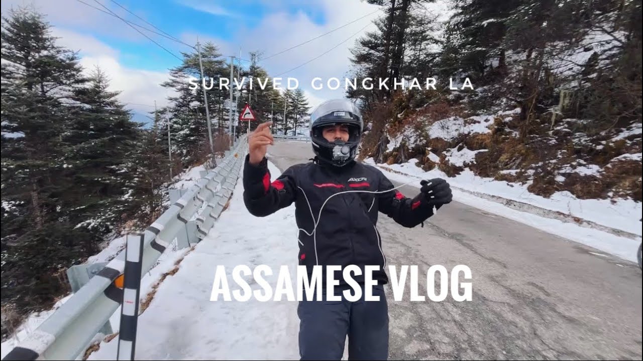 Can we complete this dangerous ride? Gongkhar La | Assamese Vlog