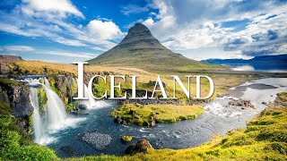 FLYING OVER ICELAND (4K UHD) - Relaxing Music Along With Beautiful Nature Videos - 4K Video HD