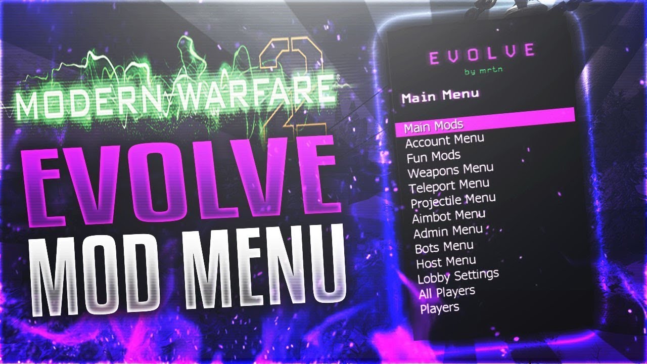 [MW2/1.14/SPRX] Evolve *NEW FREE* Pre-Game + Host Mod Menu Showcase + DOWNLOAD!