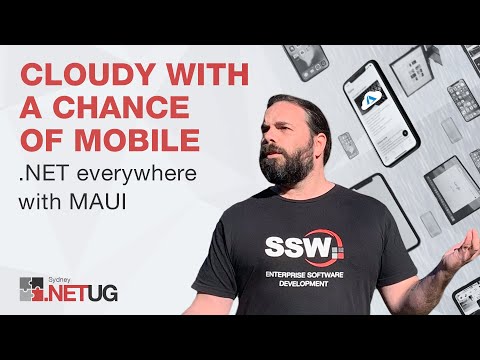 Cloudy with a Chance of Mobile: .NET Everywhere with MAUI with Matt Goldman
