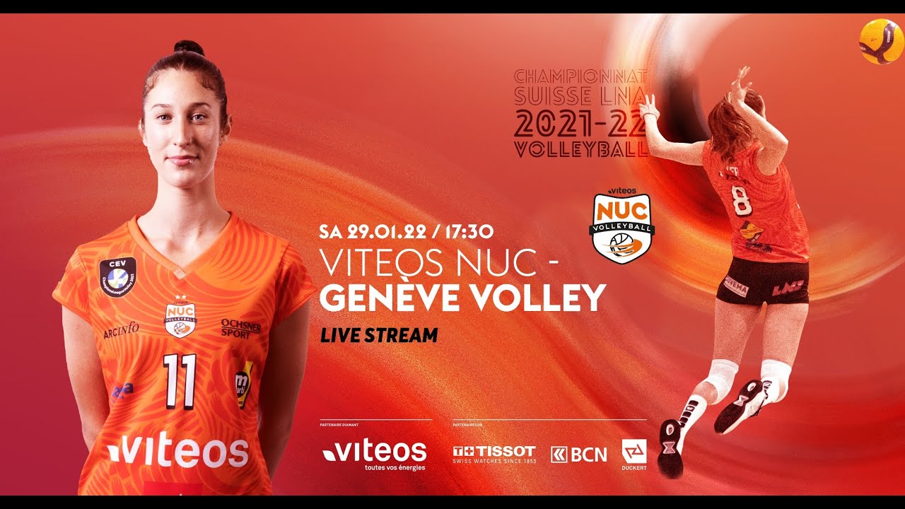 Viteos NUC - Genève Volley LNA 2021-22 29-01-22
