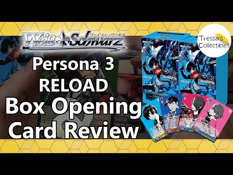 Persona 3 Reload Premium Booster - Box Opening & Card Review [Weiss Schwarz  TCG] - YouTube
