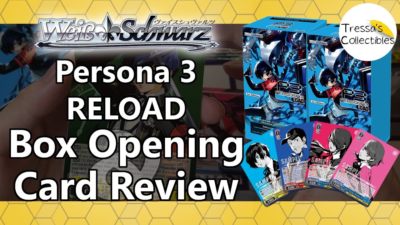 Persona 3 Reload Premium Booster - Box Opening & Card Review