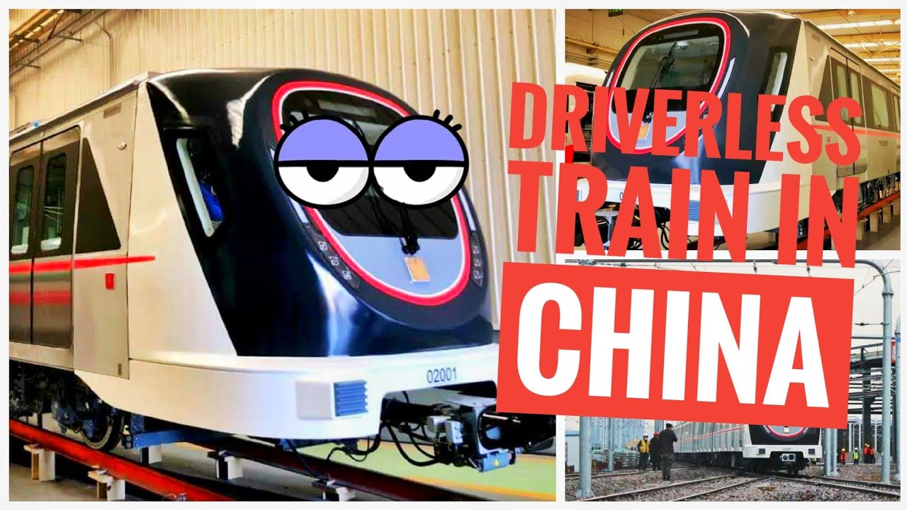 Driverless Fully Automated Train in China - YouTube
