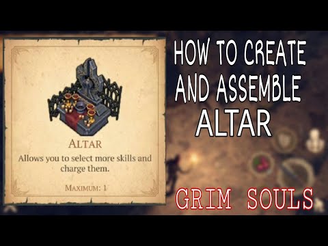 HOW TO CREATE AND ASSEMBLE ALTAR PART-1 GRIM SOULS SURVIVAL