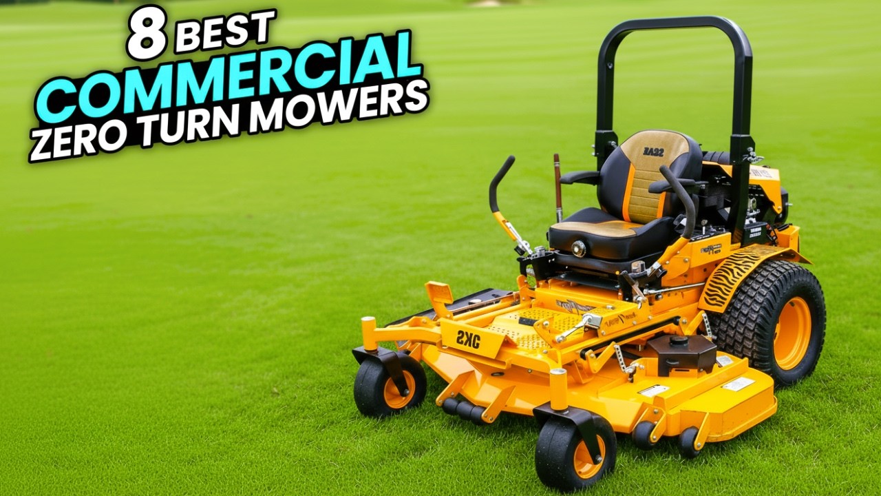 8 Best Commercial Zero Turn Mowers in 2026 - YouTube