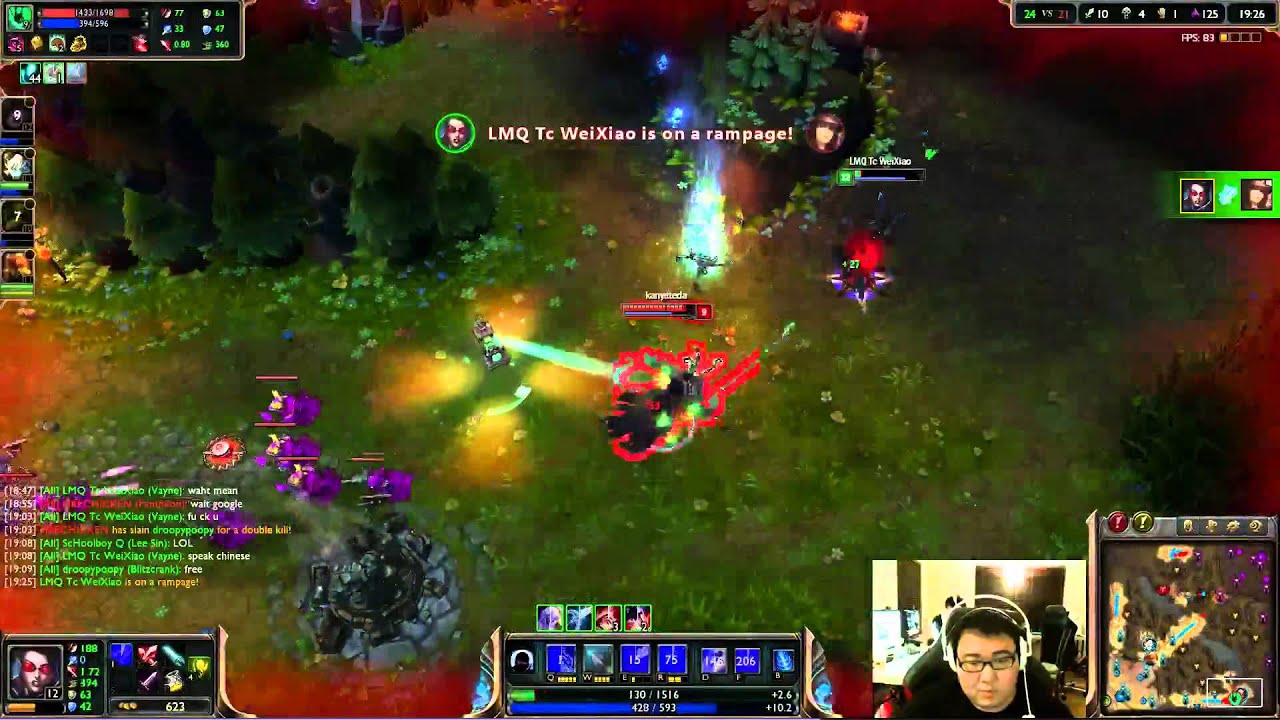 LMQ tc Weixiao Vayne play