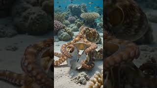 octopus Explores the Ocean #octopus #oceanmystery #lifeunderwater