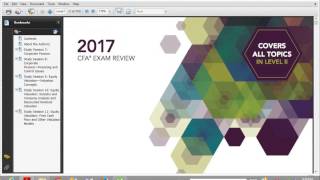 2017 CFA Level 2 Wiley Study Guide available now