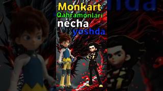 Monkart Qahramonlari Necha Yoshda