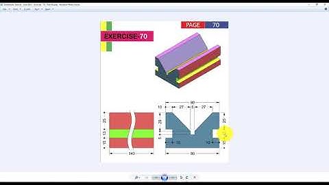 SolidWorks Tutorial - June 2021 - Exercise 70 - Part 04