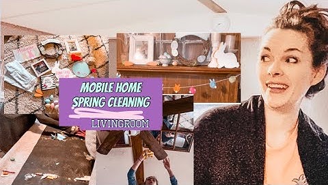 Mobile Home Spring Clean & Decorate Part 1