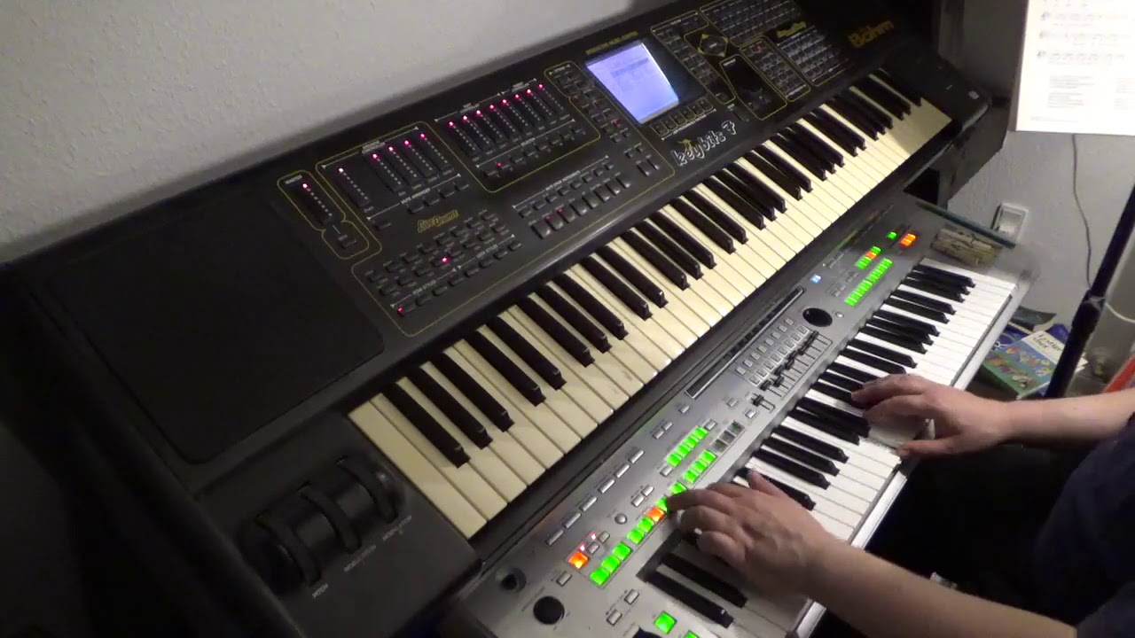 Det er en kold tid - yamaha tyros 3 og böhm keybits 7