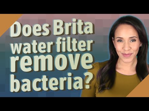 Video: Verwijdert een Brita waterfilter natrium?