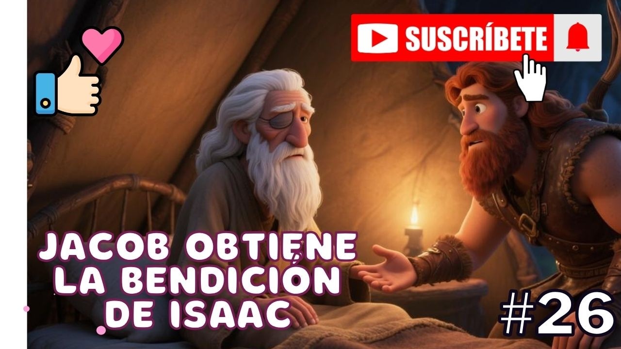 Jacob obtiene la bendición de Isaac 26