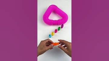 Creating aSMr Crunchy Sound Mini POP #diy #satisfyingvideos #relaxing #creative #oddasmr #insideout