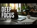 Deep Focus Music for Remote Work | Productivity Ambient (30 Minutes)