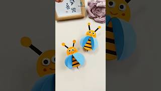 DIY Paper Honey Bee! 🍯 Toys! | #diy #craft #papercraft #lifehacks #anaya #adgifted