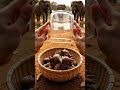 • Tiny Elephants Pouring Into a Cane Basket 🐘