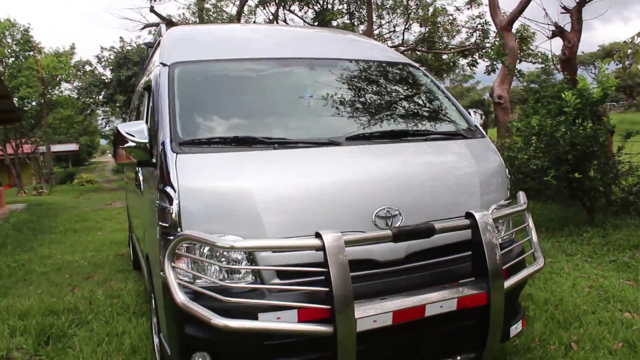 TOYOTA HIACE 2014 TECHO ALTO, 16 PASAJEROS, 3.0 DIESEL YouTube