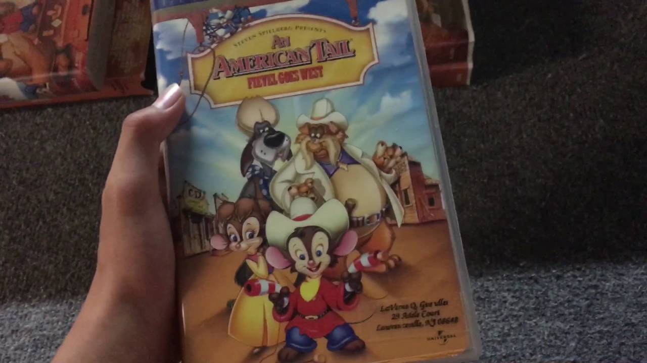 My An American Tail VHS Collection