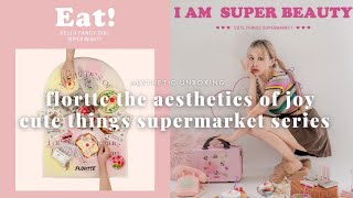 c-beauty makeup haul unboxing 🥞 flortte lipcream (all-in)🍰 review 🎀 cute \& aesthetic makeup items