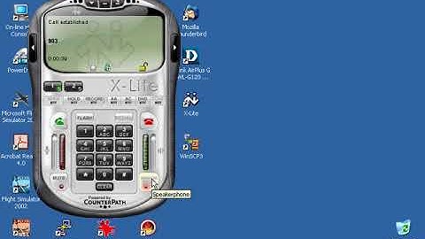 VoIP Video 2006: test x-lite dengan VoIP Rakyat