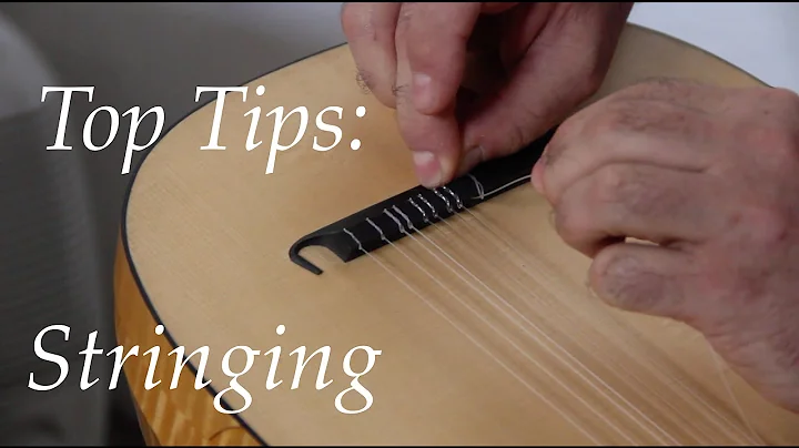 Luteshop's Top Tips - Stringing