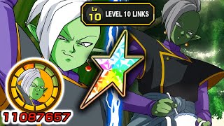 Download Lagu 100% NEW PHY ZAMASU LEVEL 10 LINKS SHOWCASE + NEW OST! Dragon Ball Z Dokkan Battle MP3