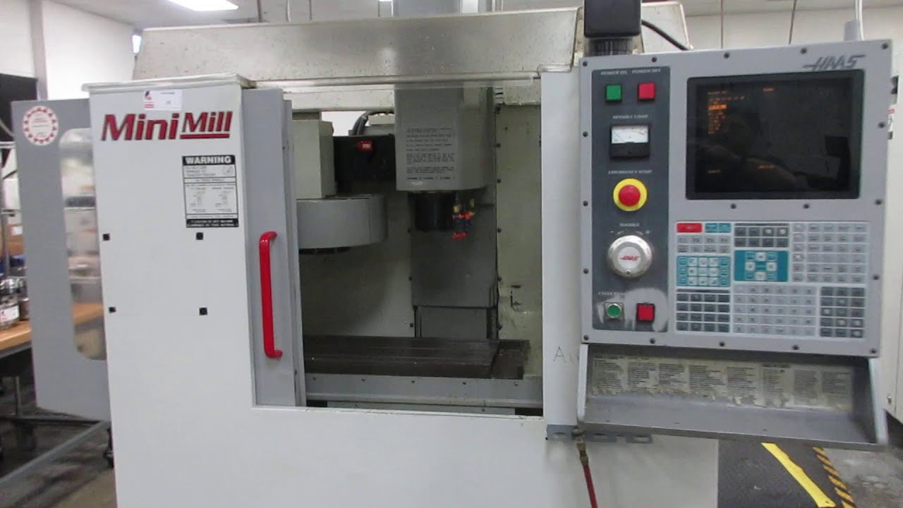 Machines Used | Haas MiniMill CNC Vertical Machining Center with