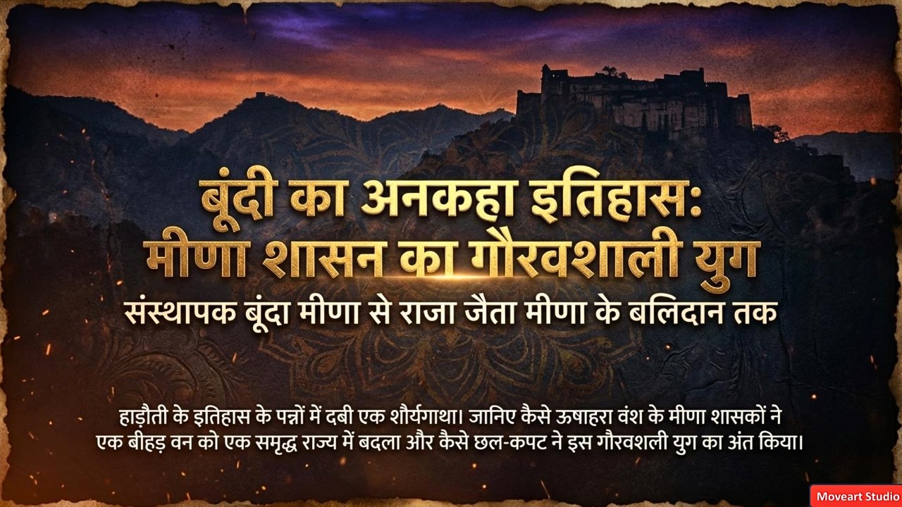 बूंदी मे मीणा शासन का उदय और पतन। 1342 ई से पहले का इतिहास #bundi #meena