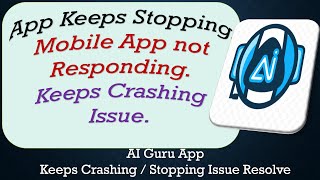 How To Fix AI Guru App Keeps Stopping | Keeps Crashing Problem | Problem Resolved screenshot 5