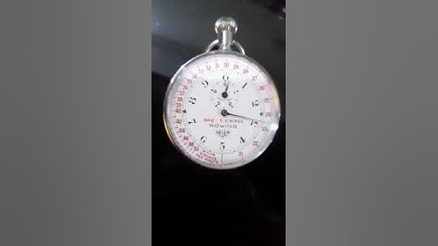 Tag Heuer Olympic  stop watch full size rare model